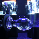 Gender X Crystal Ball - Clear Glass 13.6 cm Butt Plug with Suction Base - Image 6