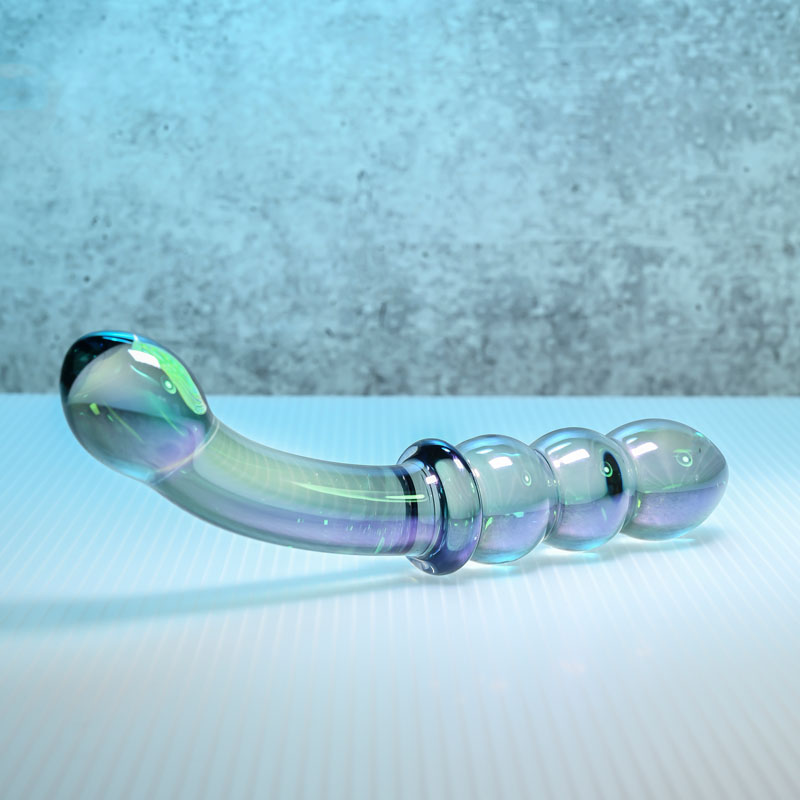 Gender X Lustrous Galaxy Glass Wand Massager - Image 2