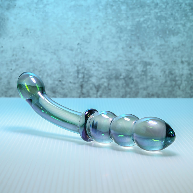 Gender X Lustrous Galaxy Glass Wand Massager - Image 3