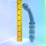 Gender X LUSTROUS GALAXY WAND - Blue/Violet Glass 18.5 cm Double Ended Massager - Image 7
