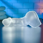 Gender X STROKE & POKE - Clear 20 cm Stroker Dong - Image 2