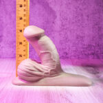 Gender X 4'' SILICONE PACKER LIGHT - Flesh 10 cm Packer - Image 6