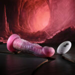 Gender X WHIMSICAL - Pink USB Rechargeable Vibrating Fantasy Dildo with Wireless Remote - Image 6