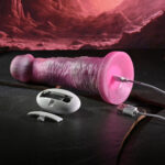 Gender X WHIMSICAL - Pink USB Rechargeable Vibrating Fantasy Dildo with Wireless Remote - Image 9