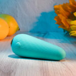 Gender X O-CONE - Blue 10.8 cm (4.25'') USB Rechargeable Bullet - Image 4