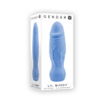 Gender X LIL BUDDY - Light Blue 10.1 cm USB Rechargeable Mini Vibrator