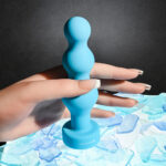 Gender X PLUGGED UP - Blue 13.6 cm USB Rechargeable Butt Plug - Image 5