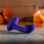 Gender X ANYBODYS PLUG - Blue 11.4 cm USB Rechargeable Vibrating Butt Plug - Image 3