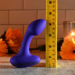 Gender X ANYBODYS PLUG - Blue 11.4 cm USB Rechargeable Vibrating Butt Plug - Image 8