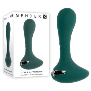 Gender X Goes Anywhere Vibrator in Green