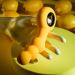 Gender X BUMBLE - Yellow 14.9 cm USB Rechargeable Butt Plug - Image 7