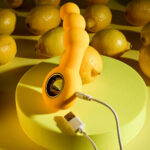 Gender X BUMBLE - Yellow 14.9 cm USB Rechargeable Butt Plug - Image 9