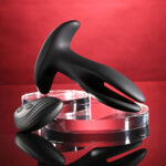 Gender X SPREAD THE LOVE - Black USB Rechargeable Stretching Anal Plug with Wireless Remote - Image 5