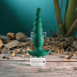 Gender X THE RATTLER - Green 17 cm USB Rechargeable Vibrating and Twirling Anal Plug - Image 4
