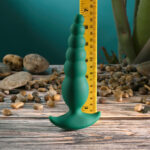 Gender X THE RATTLER - Green 17 cm USB Rechargeable Vibrating and Twirling Anal Plug - Image 8