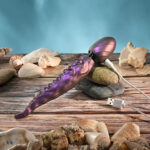 Gender X INTO THE DEEP - Purple 21.7 cm USB Rechargeable Tentacle Fantasy Massage Wand - Image 9