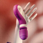 Gender X HANDLE IT - Purple/White USB Rechargeable Massager Wand - Image 4