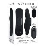 Gender X OUR UNDIE VIBE - Black USB Rechargeable Panty Vibe - Image 9