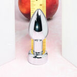 Gender X ROCKIN' METAL PLUG - Metallic 9.3 cm USB Rechargeable Butt Plug - Image 5