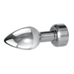 Gender X ROCKIN' METAL PLUG - Metallic 9.3 cm USB Rechargeable Butt Plug - Image 8