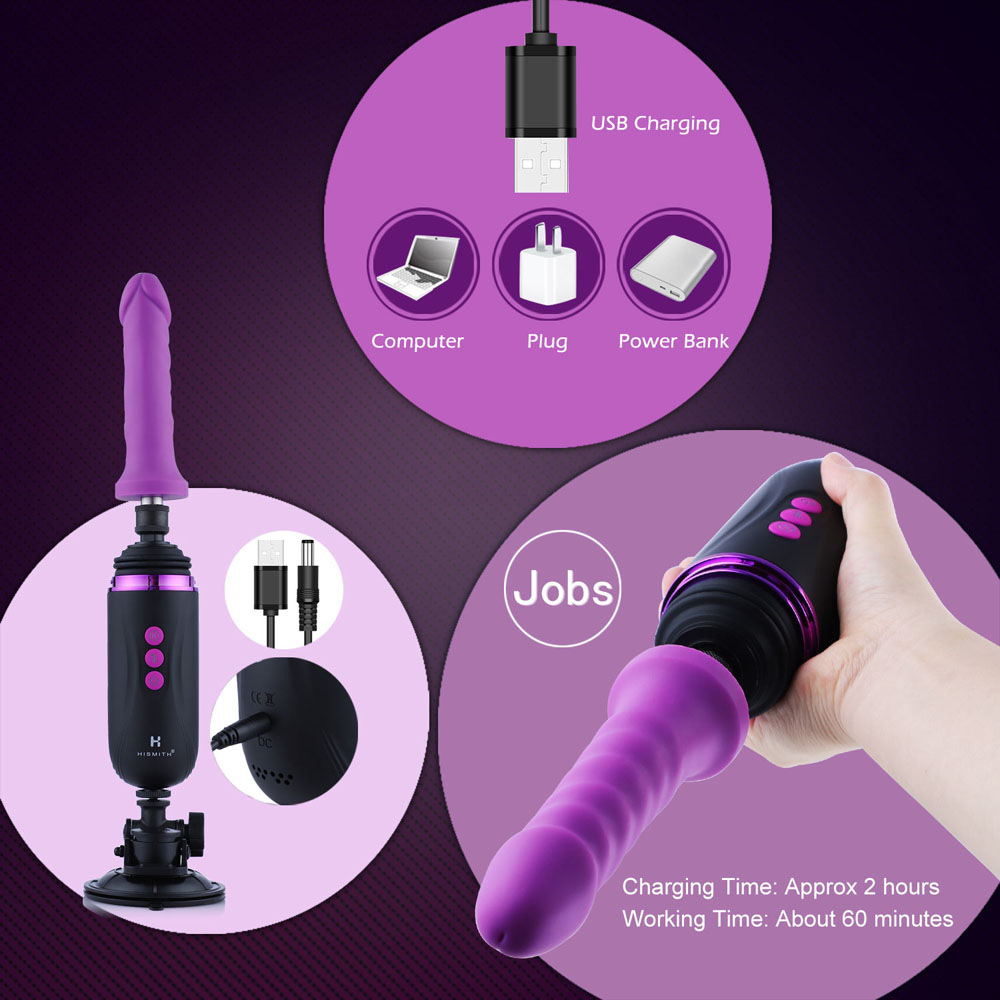 Hismith Capsule - Rechargeable Portable Sex Machine with App Control - Image 3