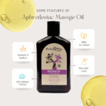 EB Aphrodisiac Massage Oil YLANG YLANG LAVENDER - 250 ml - Ylang Ylang & Sandalwood Scented Massage Oil - 250 ml Bottle - Image 3