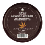 Hemp Seed 3-In-1 Massage Candle - Dreamsicle (Tangerine & Plum) - 170 g - Image 2