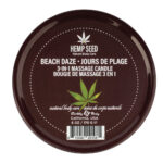 Hemp Seed 3-In-1 Massage Candle - Beach Daze (Coconut & Pineapple) Scented - 170 g - Image 2
