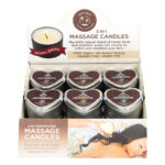 EB Hemp Seed Lovers Heart Candle Display - Counter Display of 12 and Tester