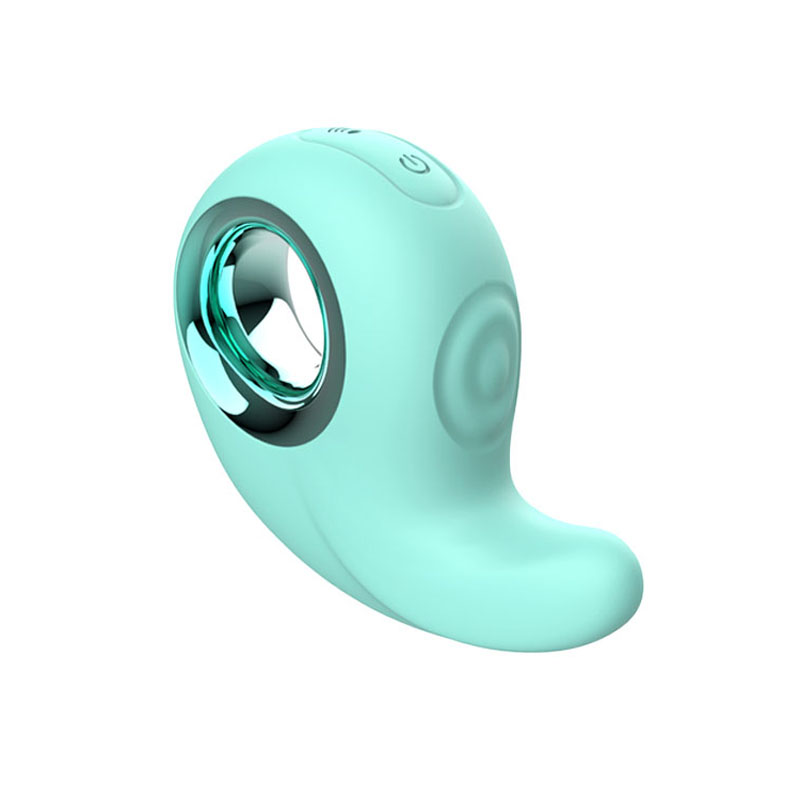 Adam & Eve CURVY CUTIE PLEASURE COMBO - Teal USB Rechargeable Tapping Stimulator - Image 2