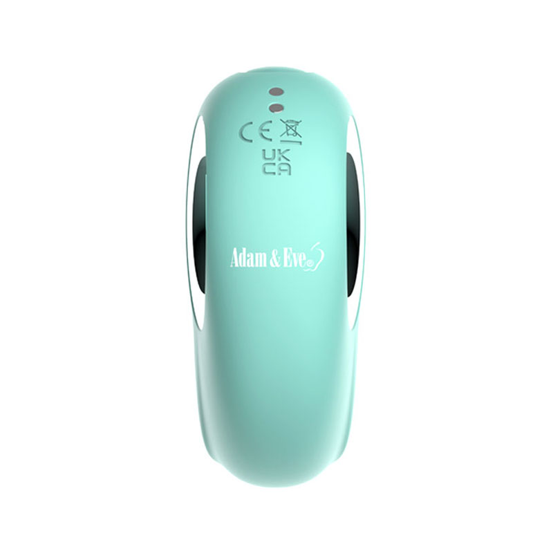 Adam & Eve CURVY CUTIE PLEASURE COMBO - Teal USB Rechargeable Tapping Stimulator - Image 5