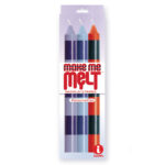 The 9's Make Me Melt Drip Candle 3-Pk, Passionettes - Passion Coloured Drip Candles - 3 Pack - Image 4