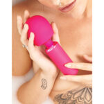 JimmyJane Exona - Pink 18.3 cm USB Rechargeable Massage Wand - Image 2