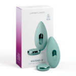 SALE JimmyJane Ascend 3 - Teal 9 cm USB Rechargeable Stimulator with Wireless Remote