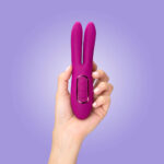 JimmyJane Solis Ascend 2 PRO - Purple 16 cm USB Rechargeable Dual Tip Stimulator - Image 2