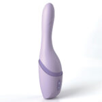 JimmyJane Hello Bang - Purple 27 cm USB Rechargeable Warming & Thrusting Vibrator - Image 2