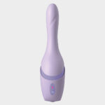 JimmyJane Hello Bang - Purple 27 cm USB Rechargeable Warming & Thrusting Vibrator - Image 9