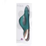Maia Skyler - Green 21.6 cm USB Rechargeable Bendable Rabbit Vibrator - Image 2
