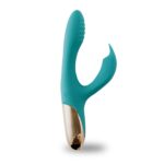 Maia Skyler - Green 21.6 cm USB Rechargeable Bendable Rabbit Vibrator - Image 6