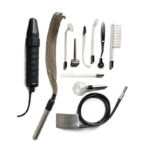 KinkLab Agent Noir Neon Wand Kit - E-Stim Kit - 11 Piece Set - Image 3