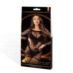 LAPDANCE Long Sleeve Mini Dress - Black - One Size - Image 3