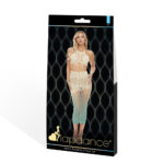 LAPDANCE Green Goddess 2-pc Set - Cream/Green - One Size - Image 3