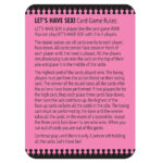 Let's Have Sex - Naughty Card Game - Image 5