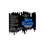 Sex Slime - Blue - Blue Water Based Lubricant - 120 ml Bottle - Image 3