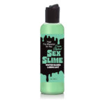 Sex Slime Cum Style Creature Lube - Green 120 ml - Green Cum Style Water Based Lubricant - 120 ml Bottle
