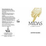 Midas Water Based Gel - Water Based Gel Lubricant - 118 ml Tube - Image 2