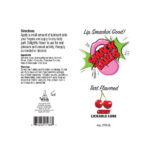 Smack Tarts - Sour Cherry - Sour Cherry Flavoured Lubricant - 120 ml Tube - Image 2