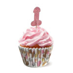 Glitterati - Penis Party Cupcake Set - Party Cupcake Set - Set of 24 - Image 2