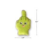 Bag Of Fucks I Have To Give - Mini Fuzzy FU Plushy Pillows - Set of 5 - Image 5