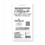Glitterati Gold Glitter Penis Candle - Gold 10 cm Penis Party Candle - Image 4